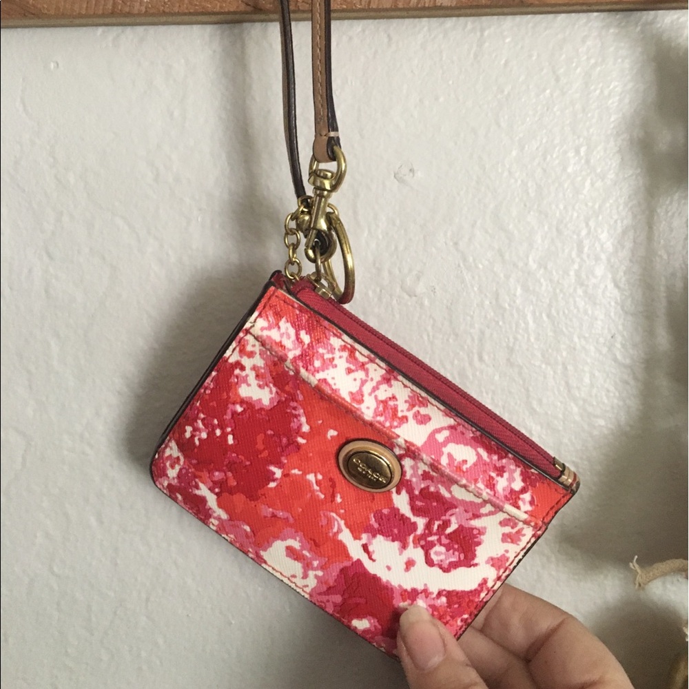 Small Coach coin/card holder